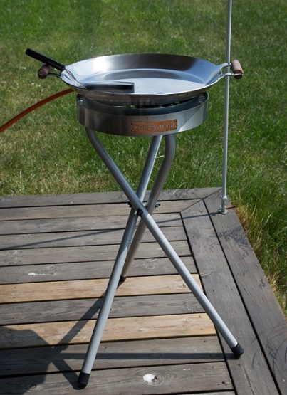 GrillSymbol Long legs for ø 30 cm gas burner