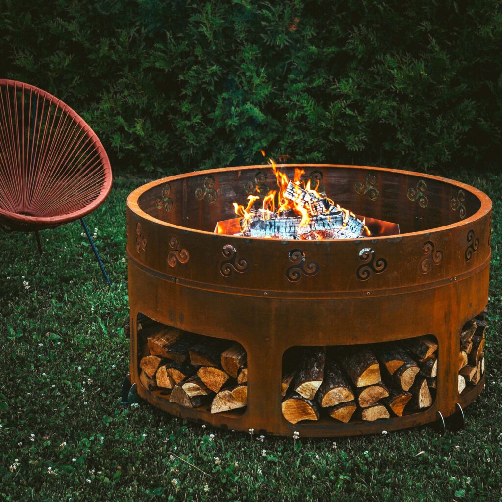 Corten Steel Fire Pit