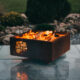 GrillSymbol Corten Steel Fire Pit Piazza GrillSymbol Corten Steel Fire Pit Piazza