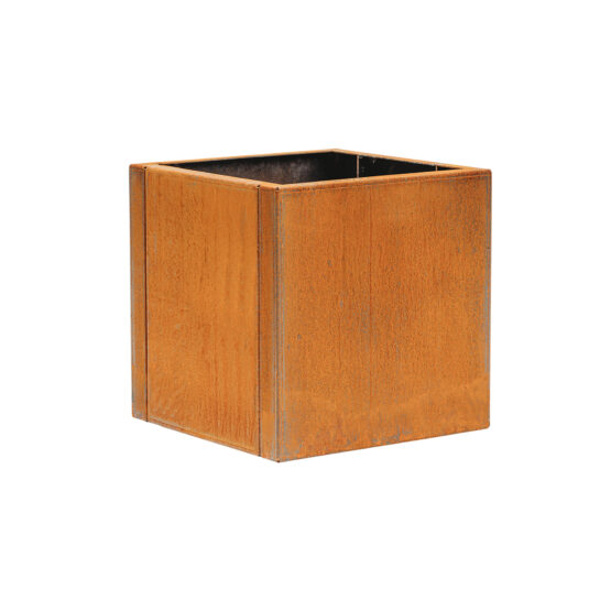 GrillSymbol Corten Steel Planter Clara XL, 60x60x60 cm