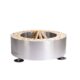 GrillSymbol Stainless Steel Fire Pit Luna Silver