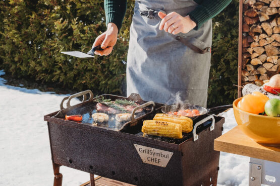 GrillSymbol Charcoal Grill Naked Chef XS