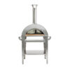 GrillSymbol Wood Fired Pizza Oven with Stand Pizzo-set-inox