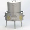 GrillSymbol Soup Station with Gas Burner 17 L