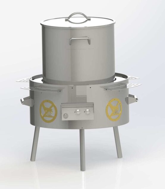 GrillSymbol Soup Station with Gas Burner 17 L