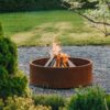 GrillSymbol Corten Steel Fire Pit Elias, ø 88 cm