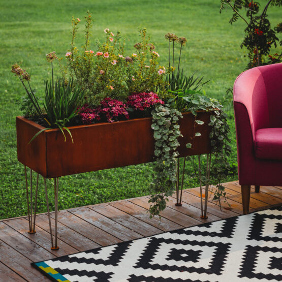 GrillSymbol Corten Steel Freja Planter