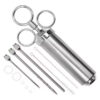 GrillSymbol Meat Injector + 3 Needles (Ring Design)