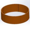 Petteri Wiimaa Corten Planter-Fire Pit Base, H60 cm, ø 200 cm