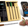 GrillSymbol Smart Wireless Meat Thermometer, With 2 Probes