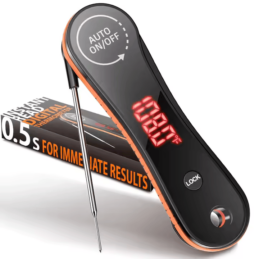 GrillSymbol Magnetic Meat Thermometer With Ultra-Fast Reading