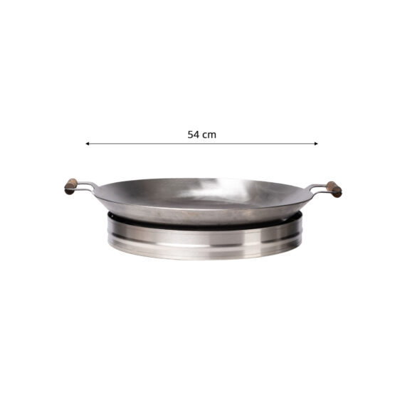 GrillSymbol Cataplana pan+adapter WS-545 inox CAT