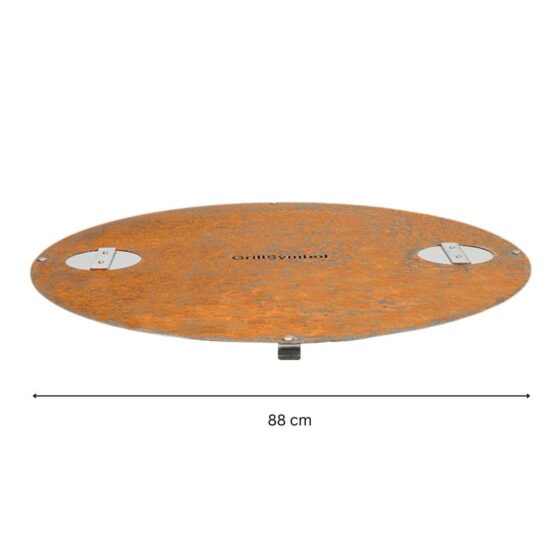 GrillSymbol Lid for Fire Pit Elias, Legend