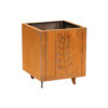 GrillSymbol Corten Steel Planter Fat Ballerina XL, 58x58x67cm SPECIAL PRICE