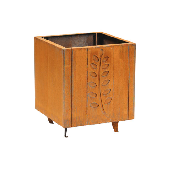 GrillSymbol Corten Steel Planter Fat Ballerina XL, 58x58x67cm SPECIAL PRICE