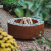 GrillSymbol Corten Steel Fire Pit Luna + GIFTS