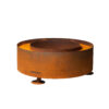 GrillSymbol Corten Steel Fire Pit Luna + GIFTS