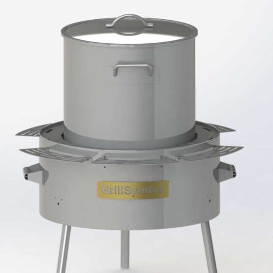 GrillSymbol Soup Station with Gas Burner 70 L