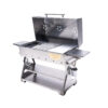 OUTLET GrillSymbol Charcoal Grill Chef XXL Silver