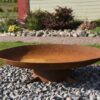 GrillSymbol Corten Steel Fire Pit Chiaro XL, ø 91 cm