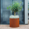 GrillSymbol Corten Steel Planter Myy, ø 53 cm