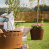 GrillSymbol Cor-Ten Steel Fire Pit Legend XL