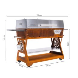 GrillSymbol Charcoal Grill Chef XXL SPECIAL OFFER: Additional accessories included for £282