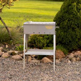 GrillSymbol Charcoal Grill Naked Chef XS Silver