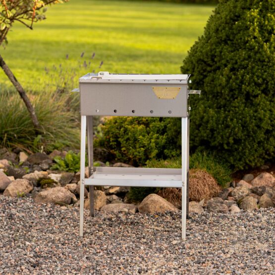 GrillSymbol Charcoal Grill Naked Chef XS Silver GrillSymbol Charcoal Grill Naked Chef XS Silver