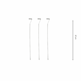 GrillSymbol Skewers 3 pcs x 37 cm GrillSymbol Skewers 3 pcs x 37 cm