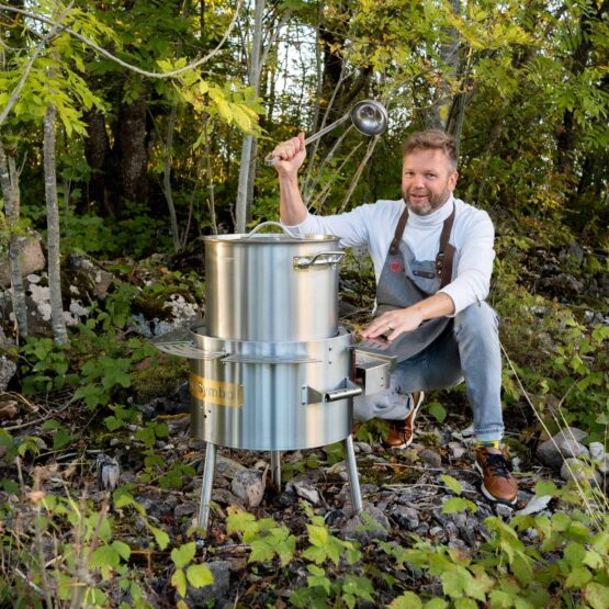 GrillSymbol Soup Station with Gas Burner 36 L GrillSymbol Soup Station with Gas Burner 36 L