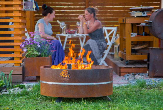 GrillSymbol Corten Steel Fire Pit Lucas, ø 95 cm + lid GrillSymbol Corten Steel Fire Pit Lucas, ø 95 cm + lid