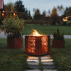 GrillSymbol Corten Steel Fire Pit Laterna GrillSymbol Corten Steel Fire Pit Laterna