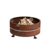 GrillSymbol Corten Steel Fire Pit Lucas, ø 95 cm + lid GrillSymbol Corten Steel Fire Pit Lucas, ø 95 cm + lid