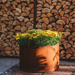 GrillSymbol Corten Steel Planter Mia-S, ø 47 cm GrillSymbol Corten Steel Planter Mia-S, ø 47 cm