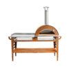 GrillSymbol Wood Fired Pizza Oven with Stand and Side Table Pizzo-XL-Set GrillSymbol Wood Fired Pizza Oven with Stand and Side Table Pizzo-XL-Set