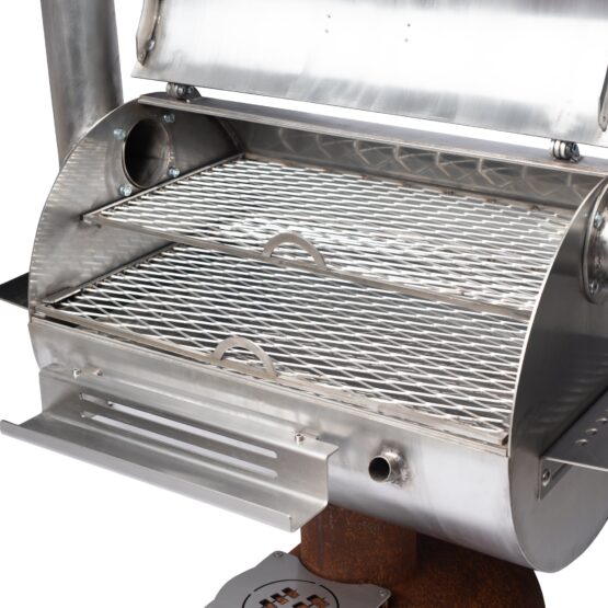 GrillSymbol BBQ Smoker Smoky Beast Silver GrillSymbol BBQ Smoker Smoky Beast Silver