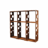 GrillSymbol Corten Steel Firewood Rack WALL 178*37*170 cm