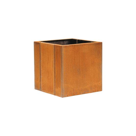GrillSymbol Corten Steel Planter Clara L, 50x50x50 cm GrillSymbol Corten Steel Planter Clara L, 50x50x50 cm