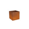 GrillSymbol Corten Steel Planter Fiora M, 35x35x35 cm