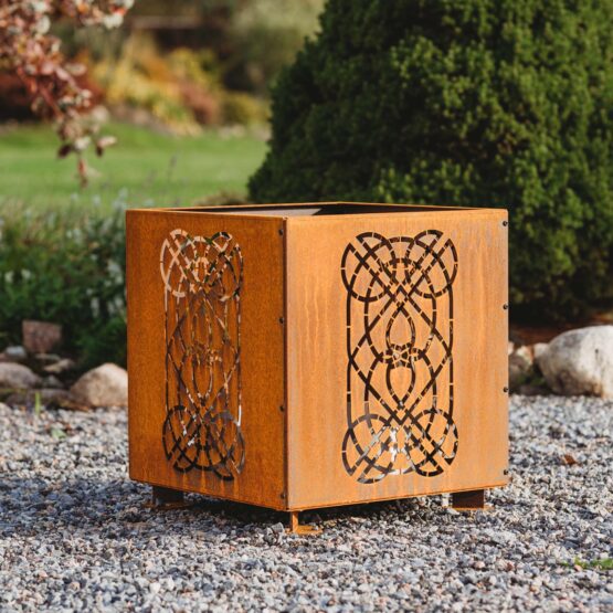 GrillSymbol Corten Steel Fire Pit Laterna GrillSymbol Corten Steel Fire Pit Laterna