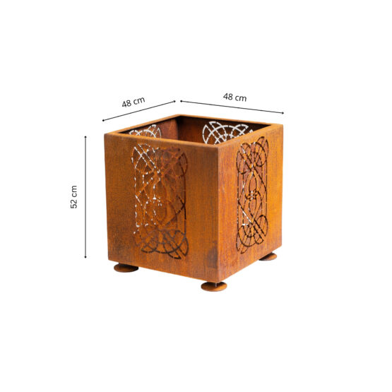 GrillSymbol Corten Steel Fire Pit Laterna GrillSymbol Corten Steel Fire Pit Laterna