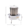 GrillSymbol Soup Station with Gas Burner 160 L