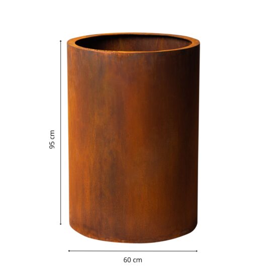 GrillSymbol Corten Steel Planter Meri XXL, ø 46 cm 