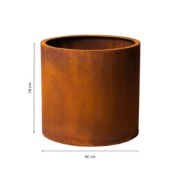 GrillSymbol Corten Steel Planter Myy XL