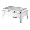 GrillSymbol Chafing Dish 1/1, Glass Lid CD-Glass GrillSymbol Chafing Dish 1/1, Glass Lid CD-Glass