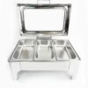 GrillSymbol Chafing Dish 1/1, Glass Lid CD-Glass GrillSymbol Chafing Dish 1/1, Glass Lid CD-Glass