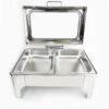 GrillSymbol Chafing Dish 1/1, Glass Lid CD-Glass GrillSymbol Chafing Dish 1/1, Glass Lid CD-Glass