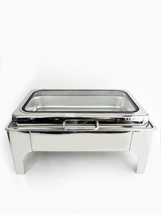 GrillSymbol Chafing Dish 1/1, Glass Lid CD-Glass GrillSymbol Chafing Dish 1/1, Glass Lid CD-Glass