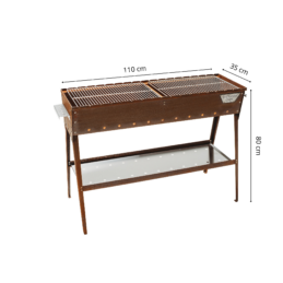 GrillSymbol Charcoal Grill Naked Chef XL